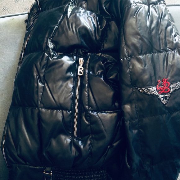 Women’s Winter/Fall Down Bogner Black Ski Jacket Size 8 Silver Hardware RARE! - Picture 13 of 16